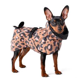 Paikka Visibility Reflex LITE Regnjacka för Hunden Leopard